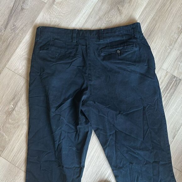 Apt 9 Premier Flex Regular Fit Navy Blue Pants Slacks Size 36x32 - Picture 5 of 7